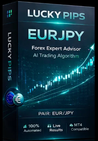 عبوة منتج المستشار الآلي Lucky Pips EURJPY لمنصة MT4